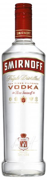 Bild von Smirnoff No.21 Red Label Pr.37,5%0,7l