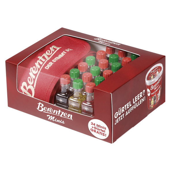 Bild von Berentzen Minis im Gürtel 24x0,02l