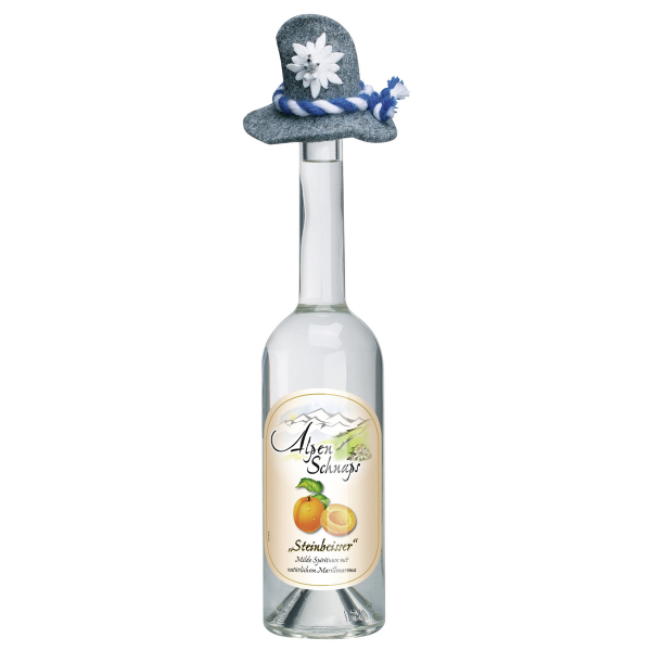 Bild von Alpenschnaps Marille 35% 0,5l