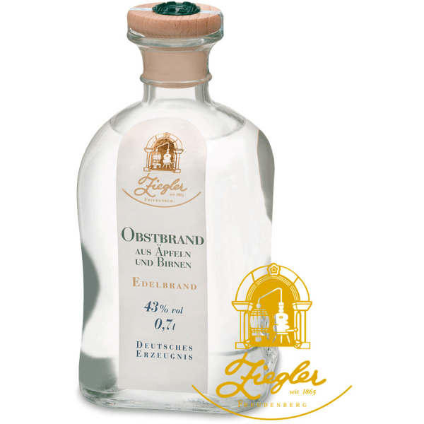 Bild von Ziegler Apfel und Birne 43% 0,7l