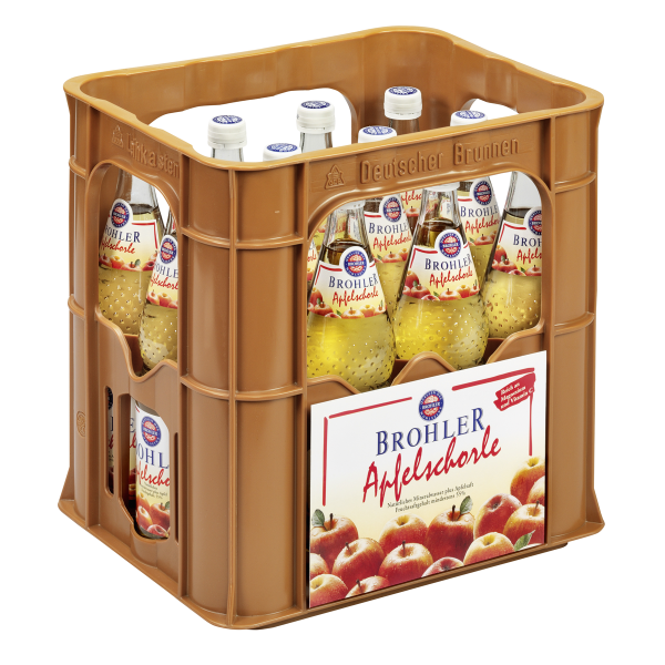 Bild von Brohler Apfelschorle12x0,7l Mw