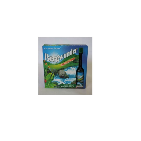 Bild von Bergwunder Boonekamp Bitter 44% 4x20ml