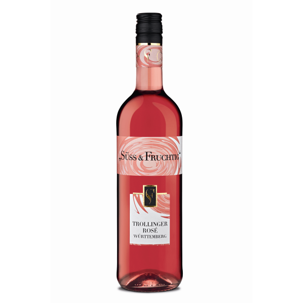 Bild von WZG S&F Trollinger Rose QW süß 0,75l