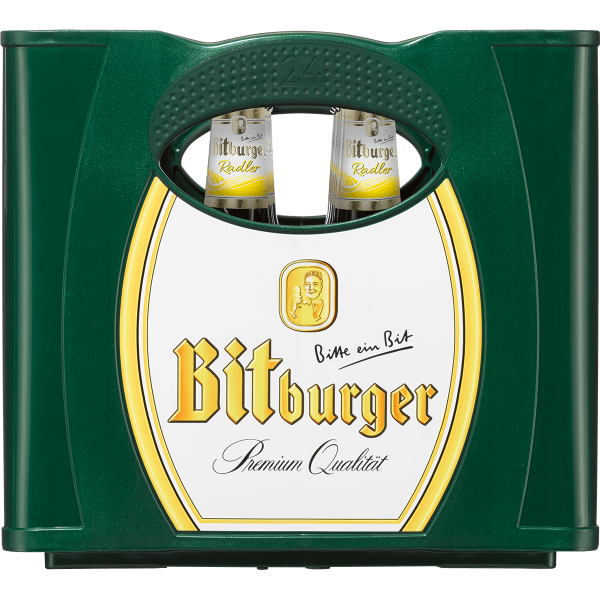 Bild von Bitburger Radler 24x0,33l Mw