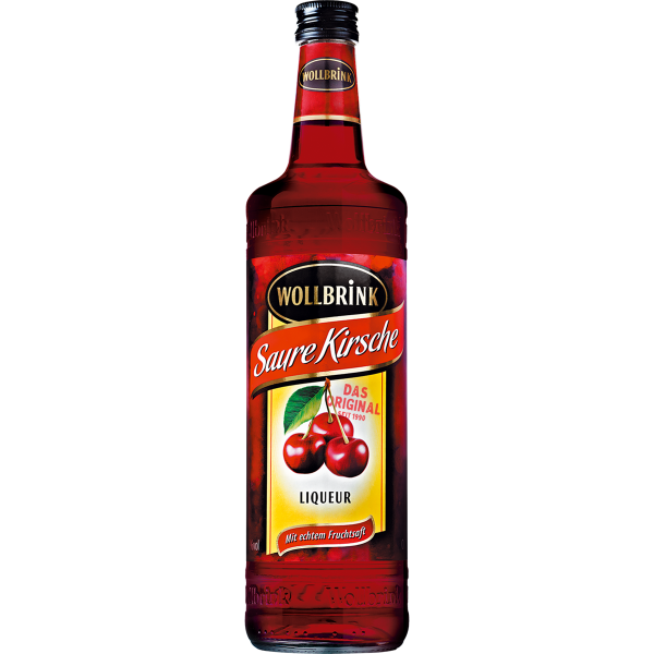 Bild von Wollbrink Saure Kirsche Likör 15% 0,7l